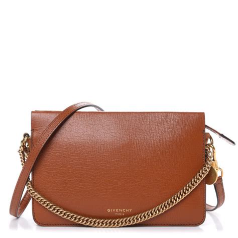 givenchy goatskin suede cross 3 crossbody bag chestnut|Givenchy collections for women.